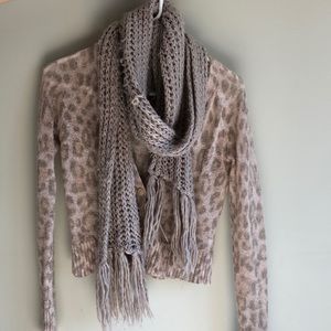 Banana Republic Cheetah Print Cardigan